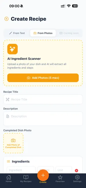 MyRecipe: Social Cookbook screenshot 3