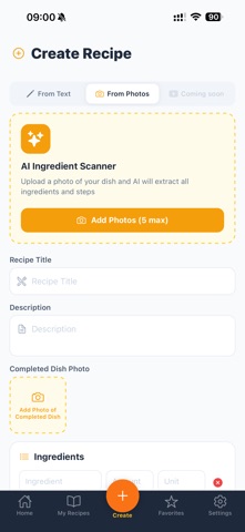 MyRecipe: Social Cookbook screenshot