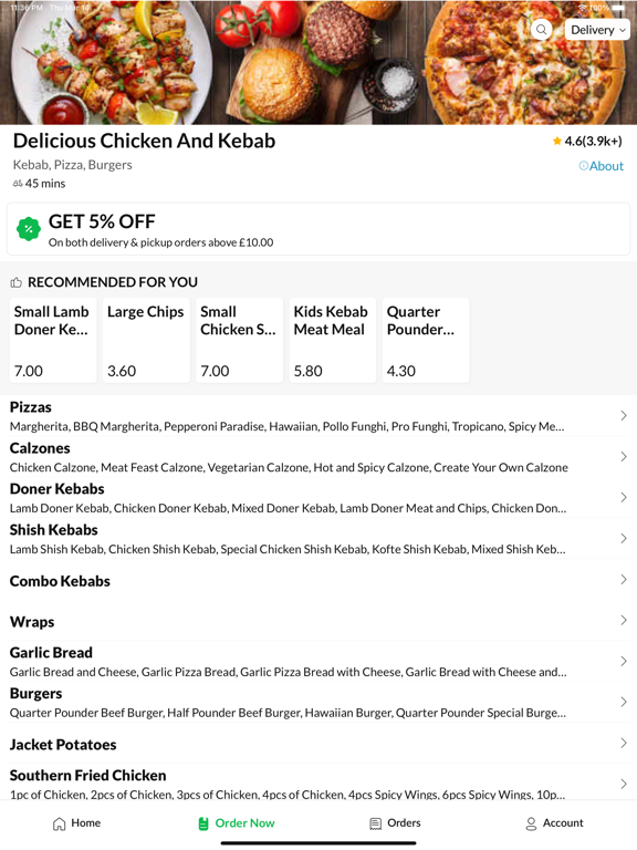 Screenshot #6 pour Delicious Chicken And Kebab
