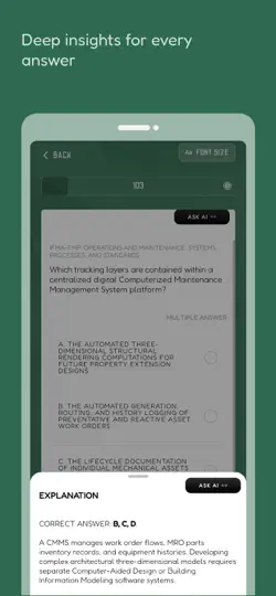 IFMA Exam Prep: With AI iPhone Screenshot 4