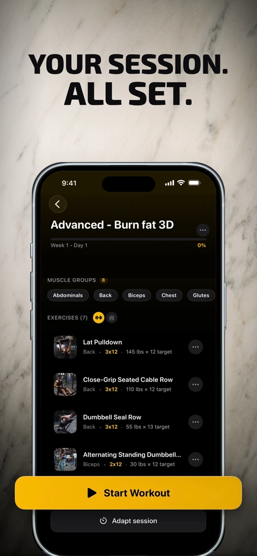 Dumbbell Workouts: FitKeeper screenshot 8