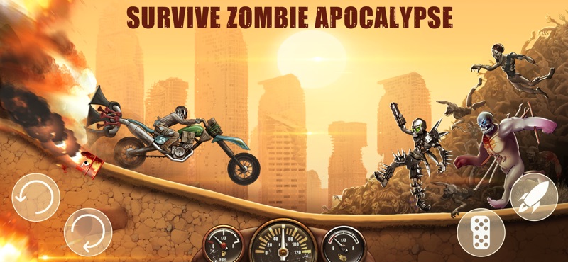Dead Hill Racing: Zombie Climb screenshot 2