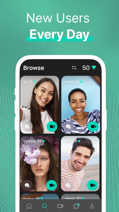 Lowins - Live Video Chat Screenshot