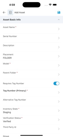 Asset Vue Mobile 3 Screenshot 5 of 9