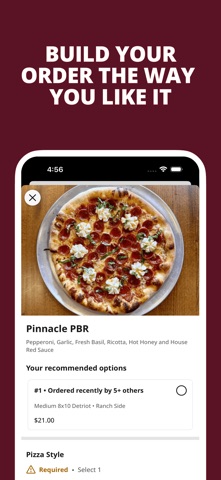 99 Craft Pizza App Screenshot 2 of 2
