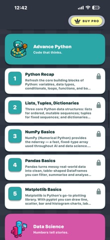 CBSE AI 10 iPhone screenshot