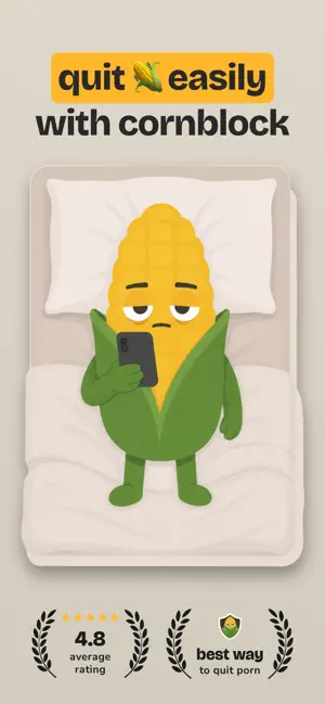 Cornblock: Quit Adult Content screenshot 1
