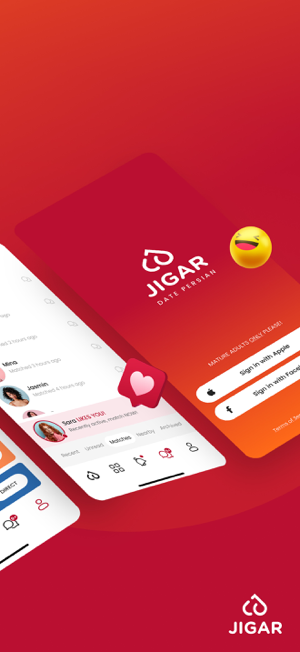 ‎JIGAR Persian Dating App Screenshot