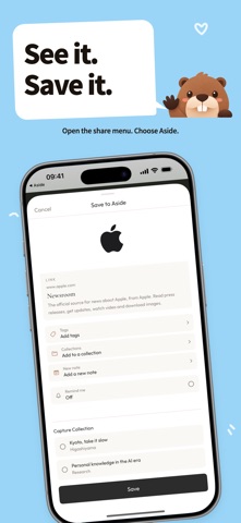 Aside - Save Anything Screenshot 2 of 6