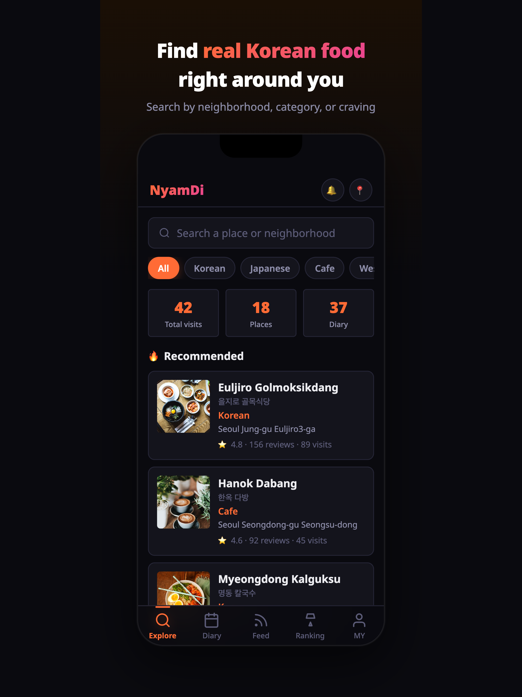 NyamDi: Korea Food & Travel screenshot 18