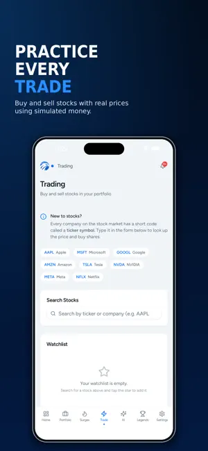 MoneyHawk: Paper Trading screenshot 3