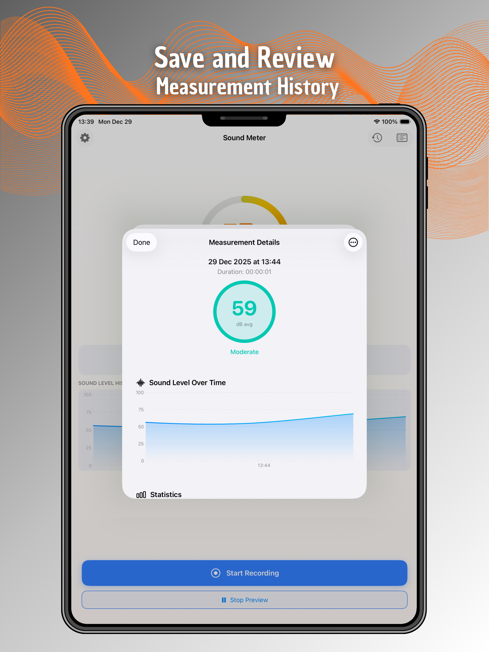 Decibel Sound Meter: dB SPL screenshot 9