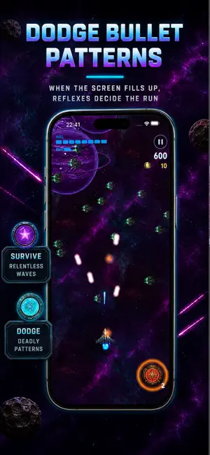 Wyrmlight: Space Defender screenshot 2