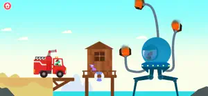 Dinosaur Fire Truck Games kids screenshot 2