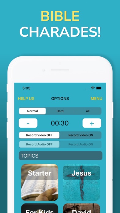 Bible Charades - Heads Up Game Screenshot