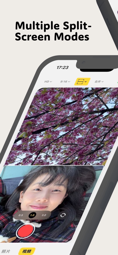 Huyi Dual Camera - Photo & Video App | MWM