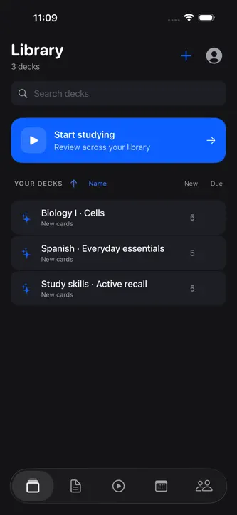 Memoriser Study screenshot 1