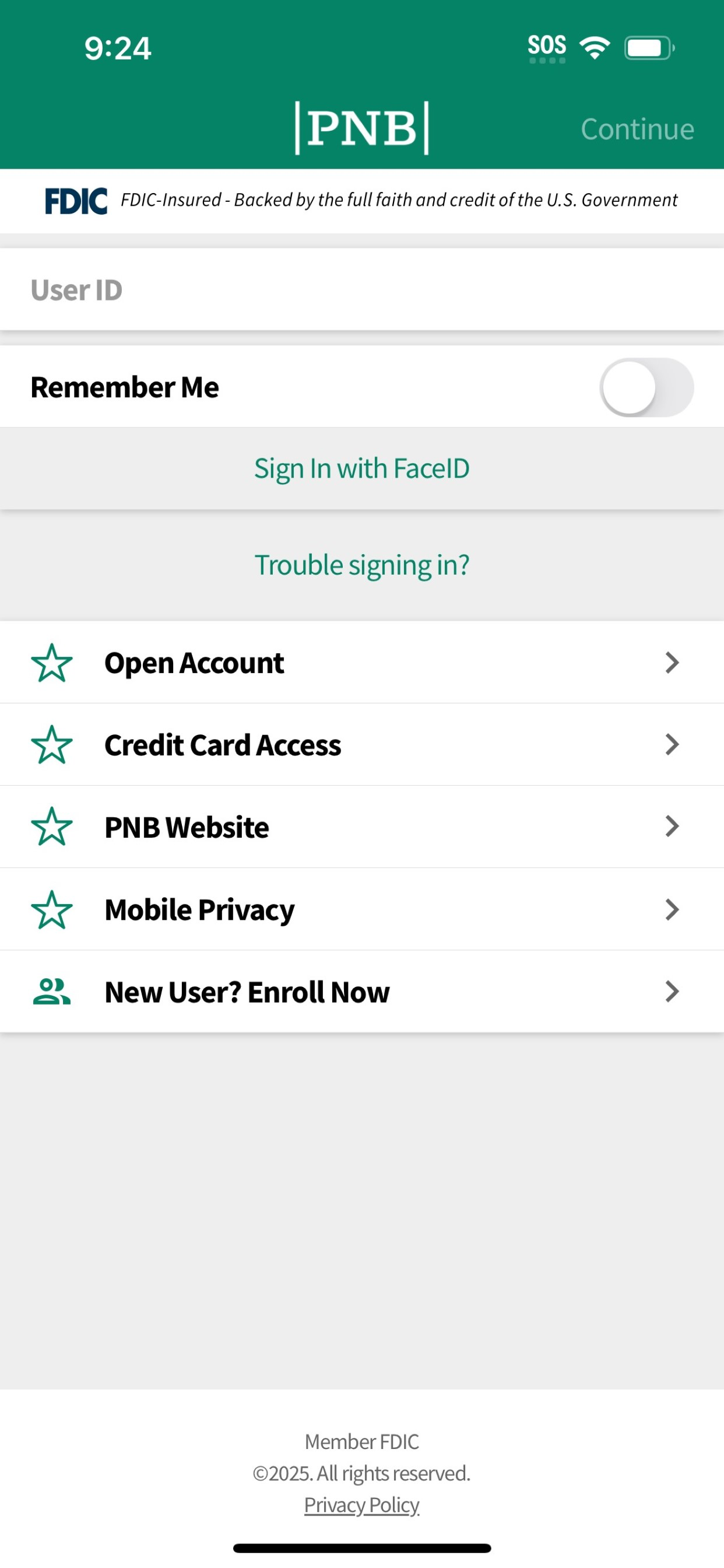 PNB2GO Mobile Banking