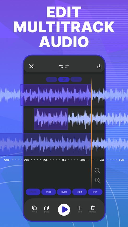 #1. Audio Editor - AudioLab, Mixer (iOS) 由: Innovation Software Development 360 LLC