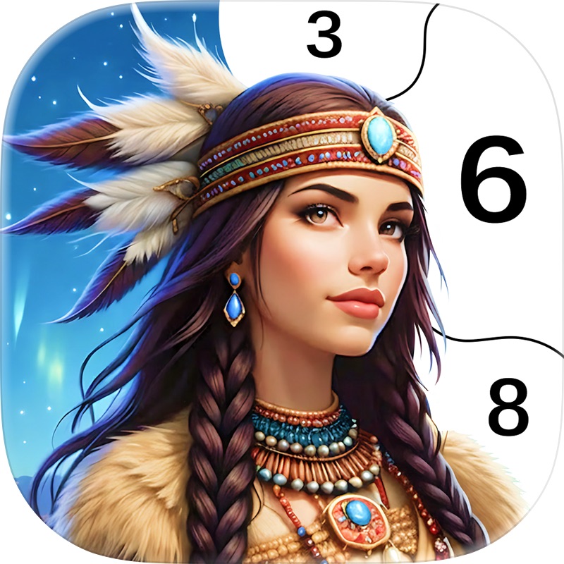 Jinx Color By Number Game screenshot 12