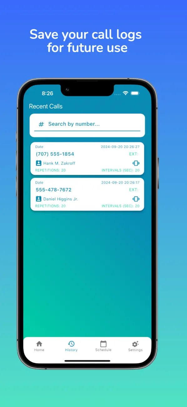 Auto Redial App Screenshot 4