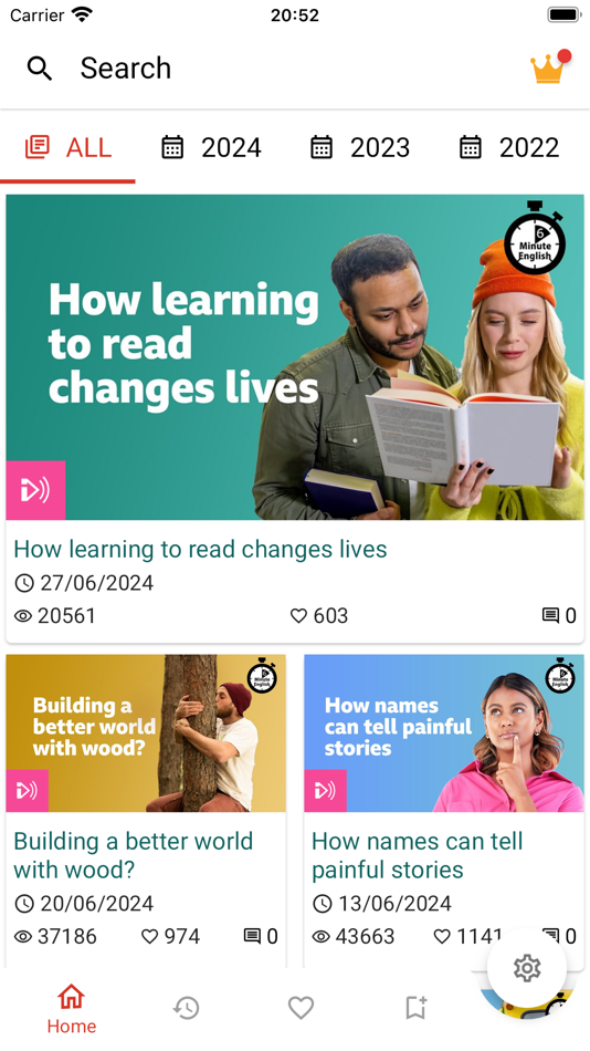 #1. Learn English Listening: 6mins (iOS) Podle: Phan Phuoc Luong