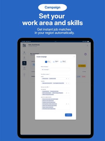 Fix Concierge Provider iPad screenshot