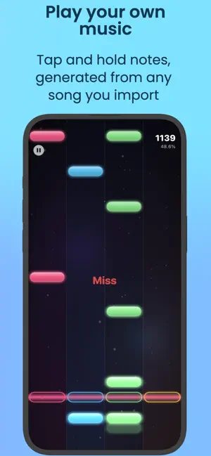 TapAlong: Music Rhythm Game screenshot 1