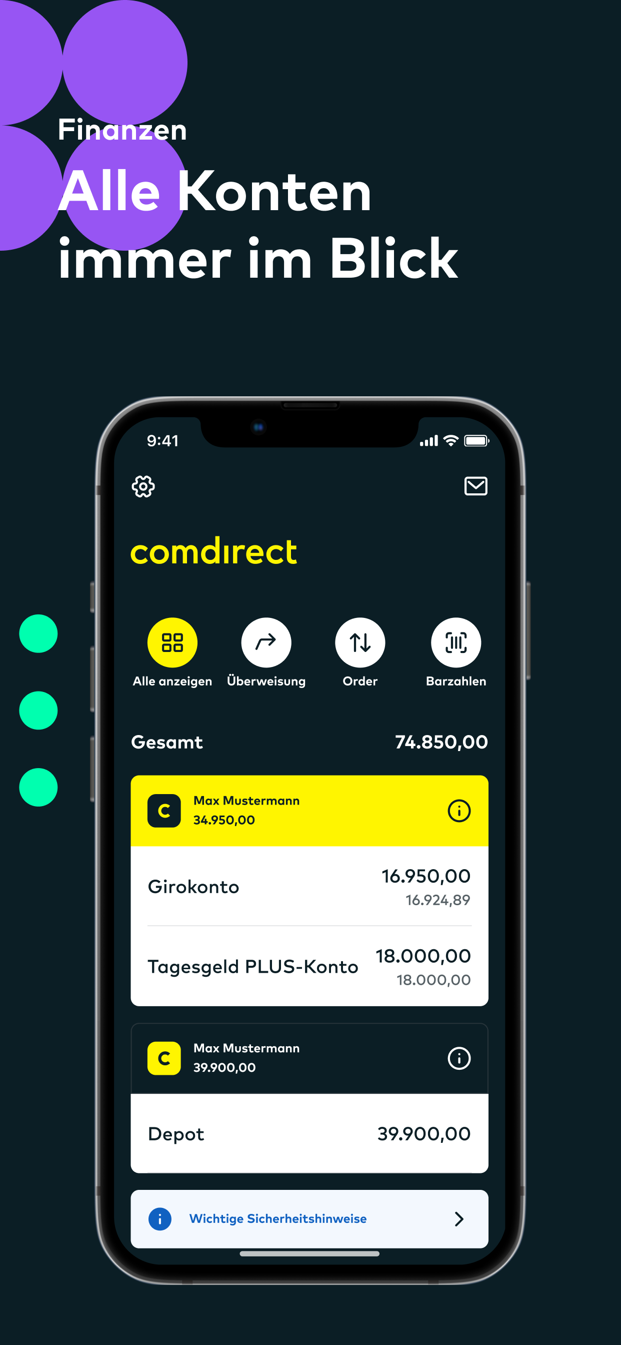 comdirect screenshot 3