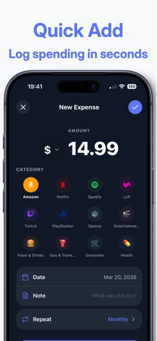 Zently - AI Expense Tracker Screenshot 6 of 8