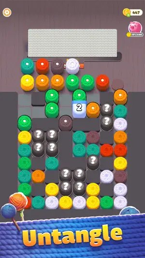 Thread Jam - Untangle 3D Ropes screenshot 4