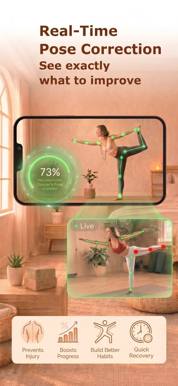 Screenshot #2 pour Yoga at Home: YogaSamSiddhi