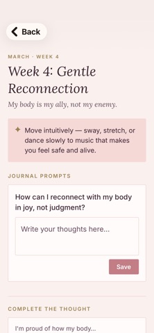Heal Her app screenshot 3