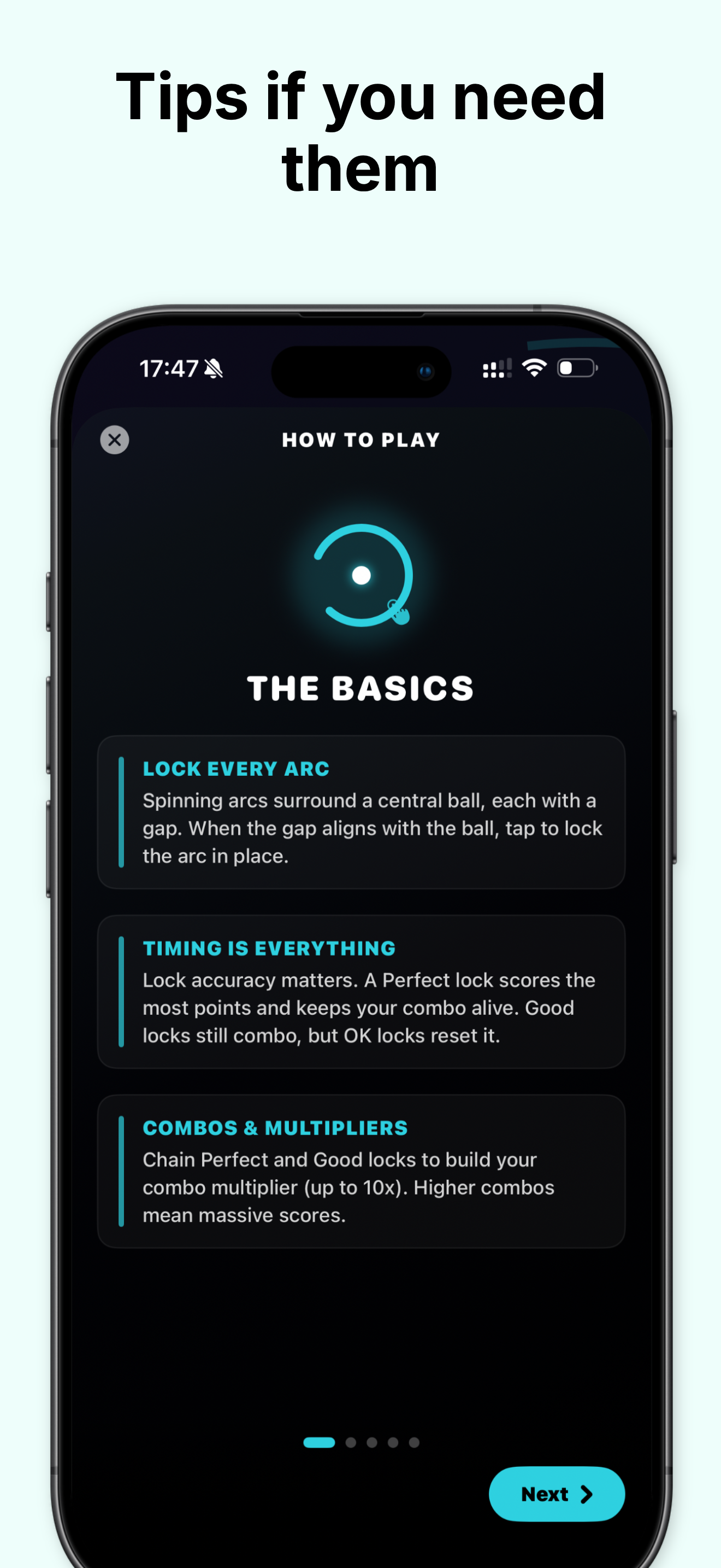 Arc Lock: Timing Puzzle