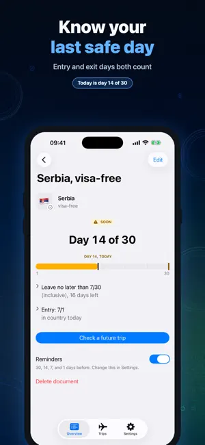 BorderCue: Visa Tracker screenshot 4