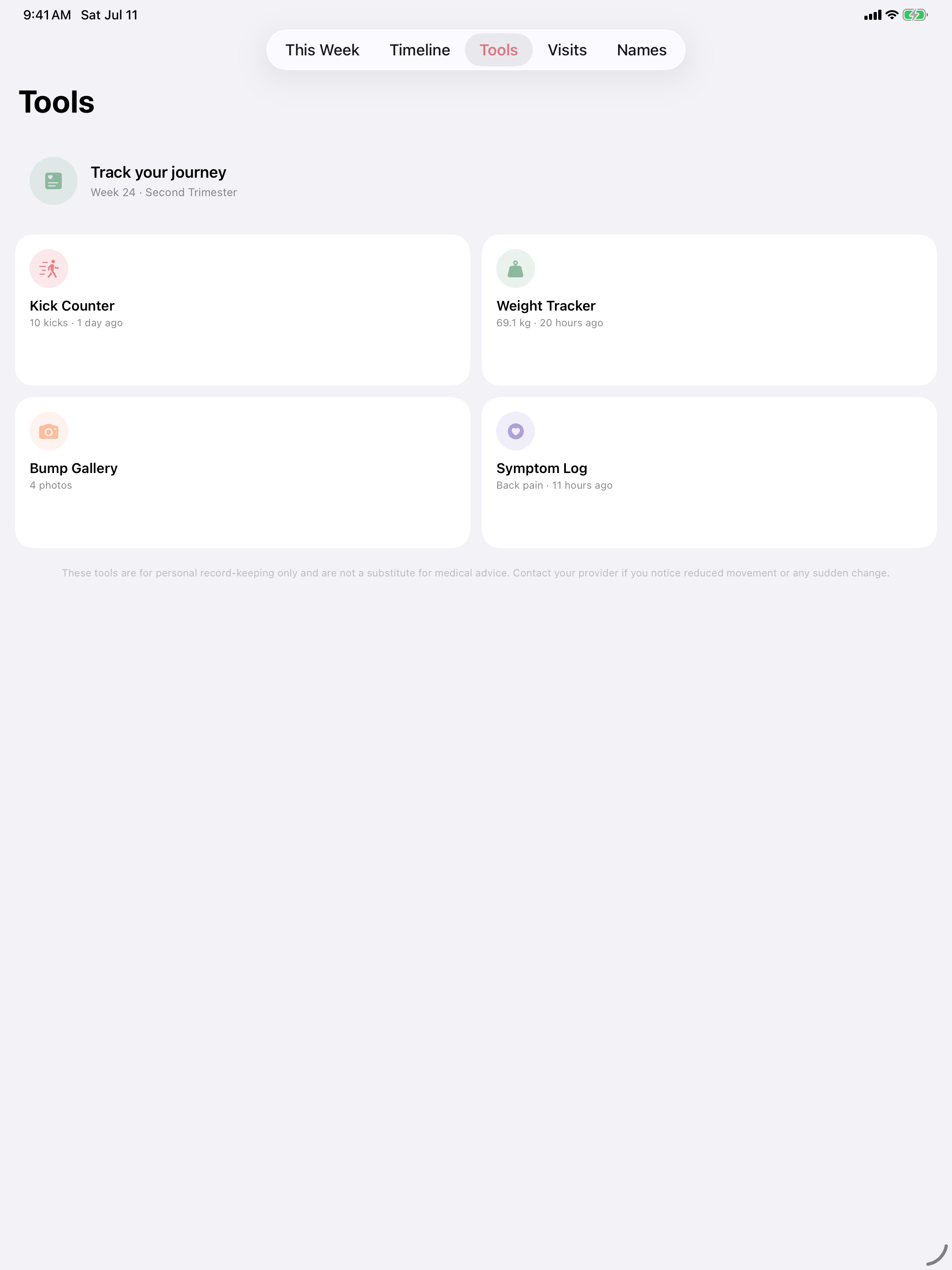 Pregnancy Week by Week Tracker screenshot 8