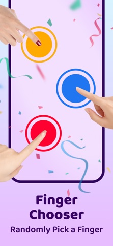 Spin The Wheel: Finger Chooser iPhone screenshot 4