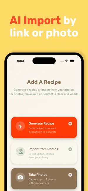 Chef's Kiss: Recipes AI screenshot 3