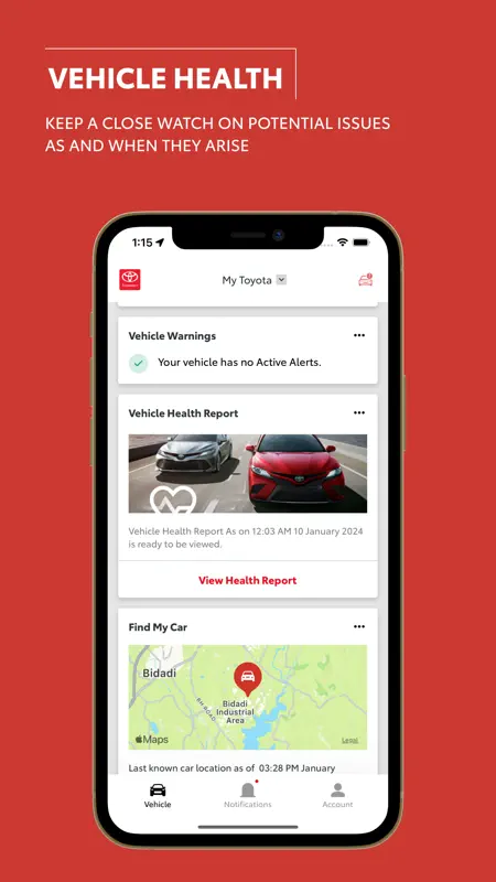 Toyota i-Connect screenshot 7 of 7