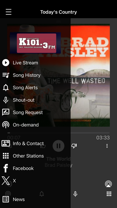 KMCO 101.3 FM Screenshot