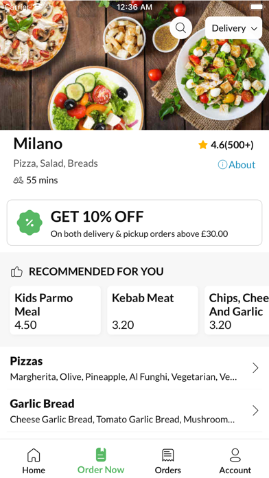 Milano Stockton Screenshot