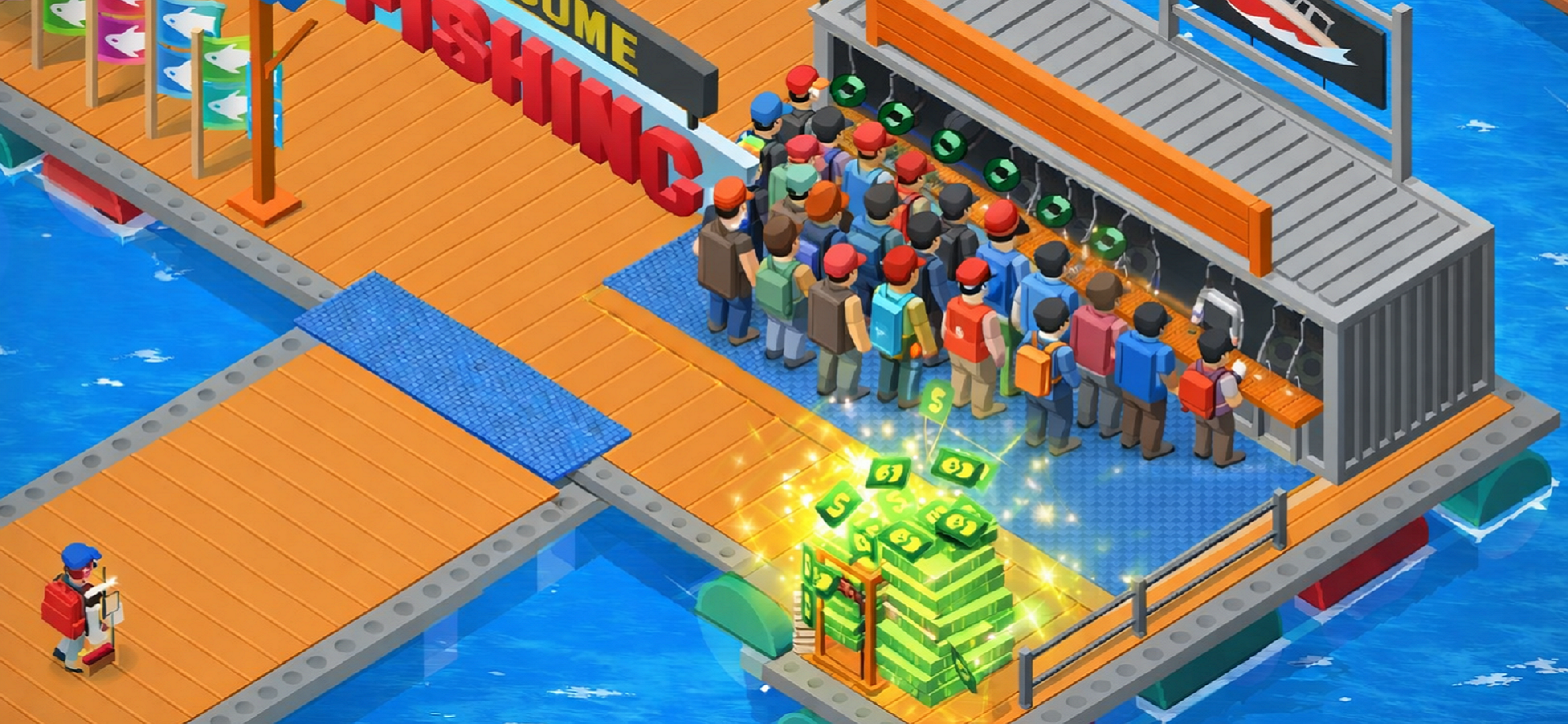 Idle Fishlandia - Tycoon Game screenshot 5