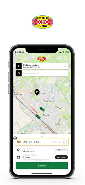 Echo Taxi Rumia screenshot 2