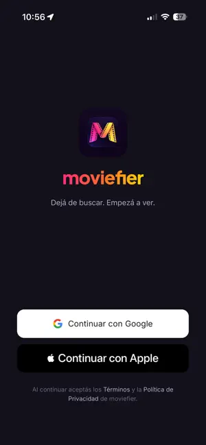 Moviefier: Qué película ver screenshot 1
