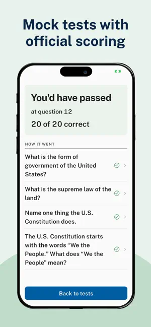 USCIS Civics Test Prep 2026 screenshot 4