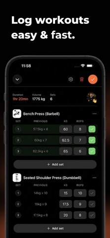 Rep AI - Gym Ranked Lifts screenshot