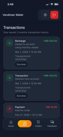 Vendiman Consumer screenshot