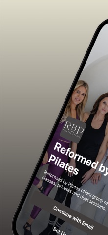 Reformed by Pilates iPhone screenshot