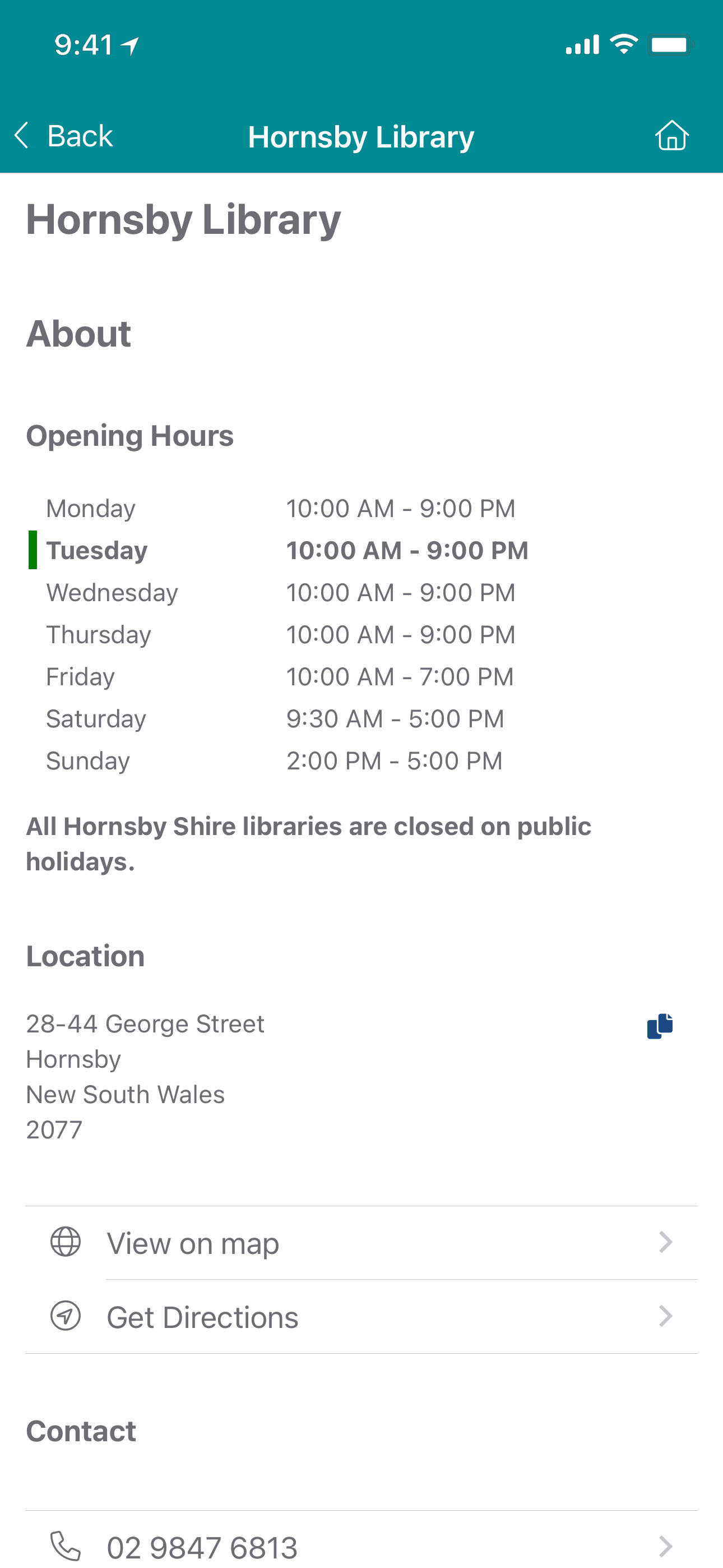 Hornsby Libraries