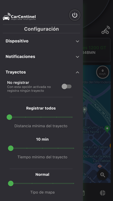 CarCentinel + Screenshot